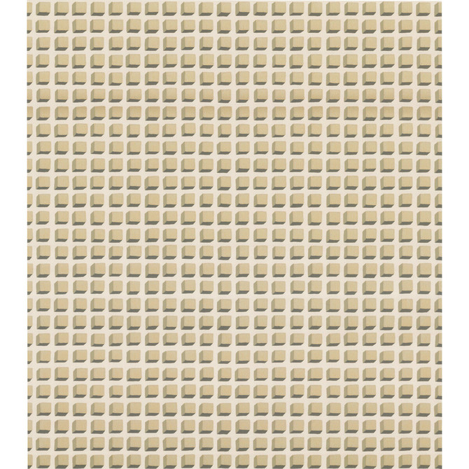 Cole & Son Wallcovering Mosaic Buff And Gold COLE & SON GEOMETRIC II PAPER - 100% United Kingdom - Horizontal: - and Vertical: 1 20.5 - My Fabric Connection -