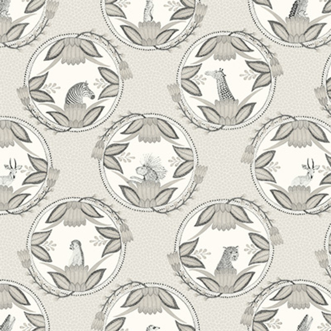 Cole & Son Wallcovering Ardmore Cameos Grey