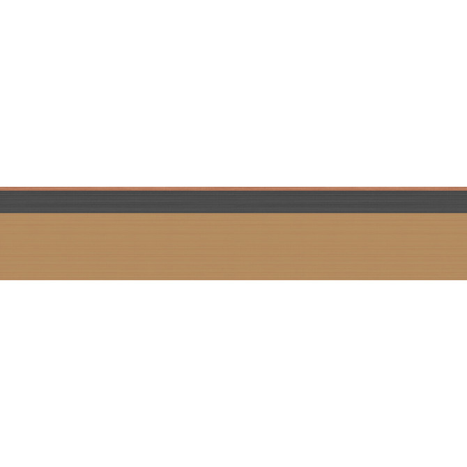 Cole & Son Wallcovering Jaspe Border Ginger Black/Bronze COLE & SON MARQUEE STRIPES PAPER - 100% United Kingdom Horizontal: 4.1 and Vertical: 4.1 - My Fabric Connection -