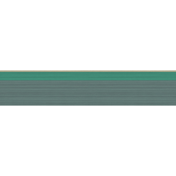 Cole & Son Wallcovering Jaspe Border Viridian/Gilver COLE & SON MARQUEE STRIPES PAPER - 100% United Kingdom Horizontal: 4.1 and Vertical: 4.1 - My Fabric Connection -