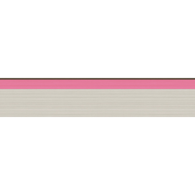 Cole & Son Wallcovering Jaspe Border Charcoal/Pink COLE & SON MARQUEE STRIPES PAPER - 100% United Kingdom Horizontal: 4.1 and Vertical: 4.1 - My Fabric Connection -