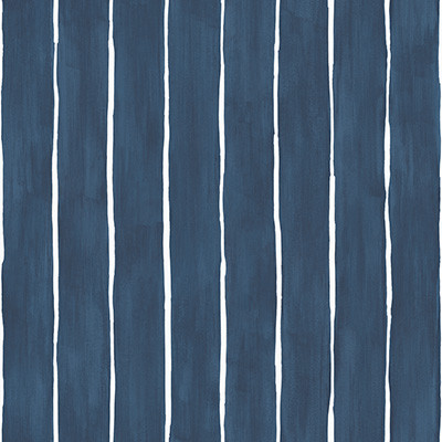 Cole & Son Wallcovering Marquee Stripe Ink