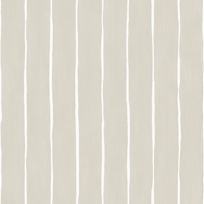 Cole & Son Wallcovering Marquee Stripe Soft Grey COLE & SON MARQUEE STRIPES PAPER - 100% United Kingdom Horizontal: 20.5 and Vertical: 0 20.5 - My Fabric Connection -