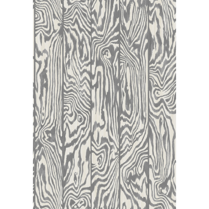 Cole & Son Wallcovering Zebrawood Black & White COLE & SON CURIO PAPER - 100% United Kingdom Horizontal: and Vertical: 30 20.5 - My Fabric Connection -