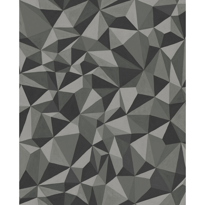 Cole & Son Wallcovering Quartz Graphite Wallcovering PAPER - 100% United Kingdom </p><p>Repeat: H: , V: 25.2 20.5 - My Fabric Connection -