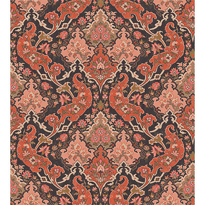 Cole & Son Wallcovering Pushkin Coral