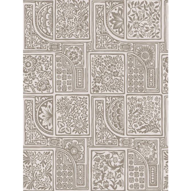 Cole & Son Wallcovering Bellini Stone & Gilver