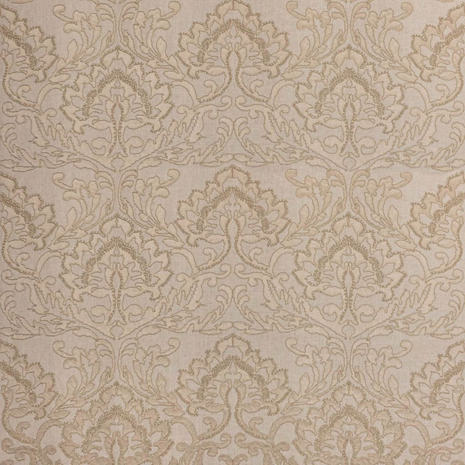 RM CoCo Fabric Positano Damask Flax 2017 Spring Luxe Collection 37% Cotton 25% Linen 19% Polyester 19%Viscose See Sample 0 Horizontal: 25.59 and Vertical: 18.9 54 - My Fabric Connection -