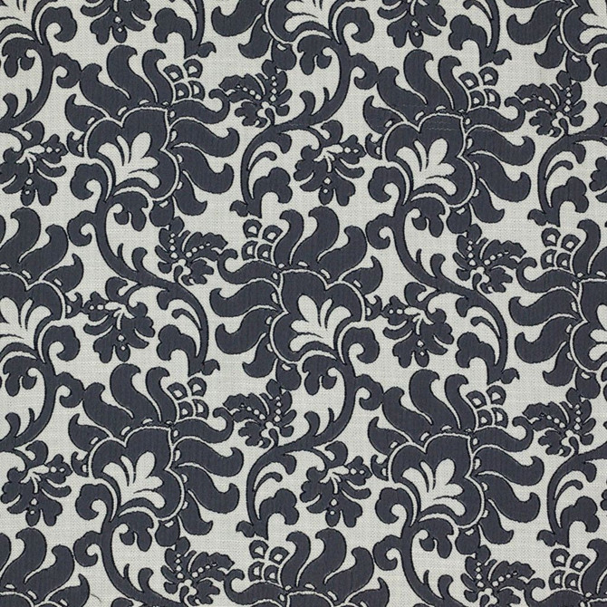 RM CoCo Fabric Wentworth Damask Black