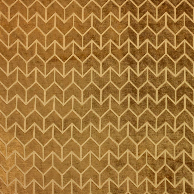 RM CoCo Fabric Chevronne Golden Nugget Finishing Touches Vol 13 51% Rayon 25% Cotton 24% Polyester See Sample 0 Horizontal: 2.25 and Vertical: 3.33 54 - My Fabric Connection -