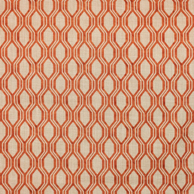 RM CoCo Fabric Statler Papaya Finishing Touches Vol 13 100% Polyester See Sample 75000 Horizontal: 3.5 and Vertical: 4.5 56 - My Fabric Connection -