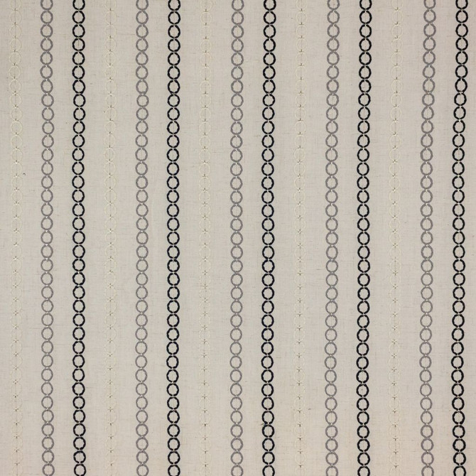 RM CoCo Fabric Ring Toss Black Flannel Inspired Living Vol 18 60% Polyester 30% Cotton 10% Linen See Sample 0 Horizontal: 5.118 and Vertical: 0.75 55 - My Fabric Connection -