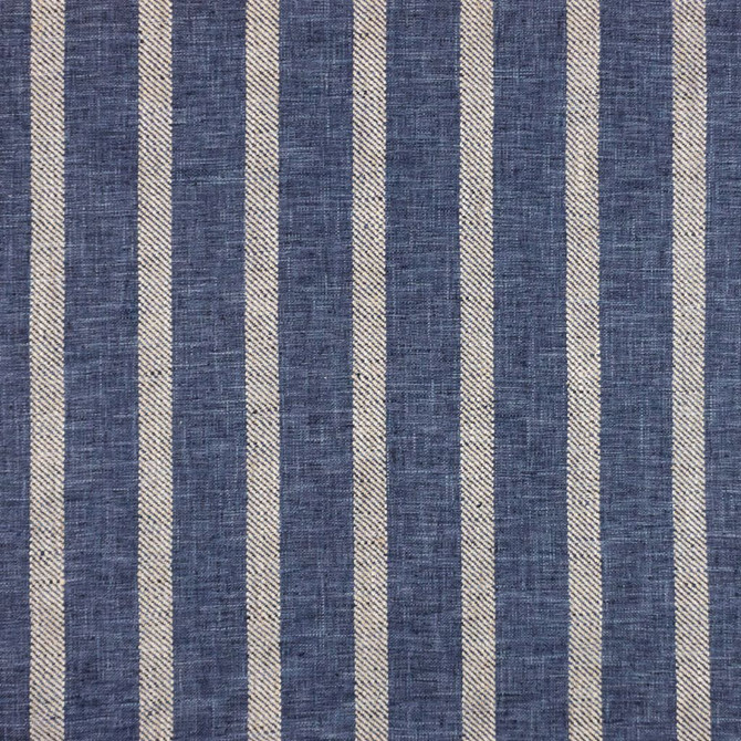 RM CoCo Fabric Cheyenne Stripe Indigo Inspired Living Vol 16 100% Polyester See Sample 51000 Horizontal: 3.375 and Vertical: 0 55 - My Fabric Connection -