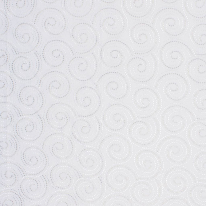 RM CoCo Fabric Scroll Dance White Hot Prive Vol 1 73% Polyester 27% Cotton See Sample 0 Horizontal: 8.5 and Vertical: 9.5 54 - My Fabric Connection -