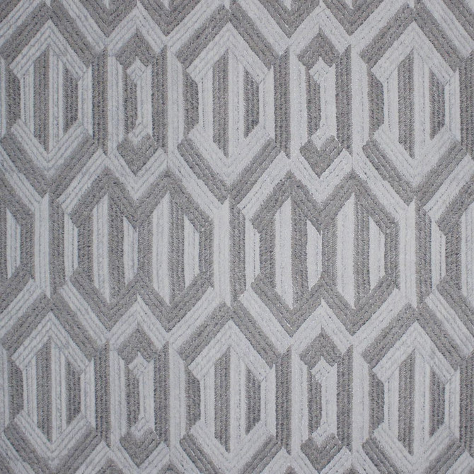 RM CoCo Fabric Metropolis Trellis Platinum