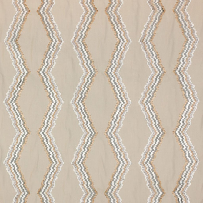 RM CoCo Fabric Tiberon Stripe Sandstone 2018 Spring - Prive Collection 52% Polyester 48% Cotton Embroidery: 100% Viscose See Sample 0 Horizontal: 10.5 and Vertical: 9.25 54 - My Fabric Connection -