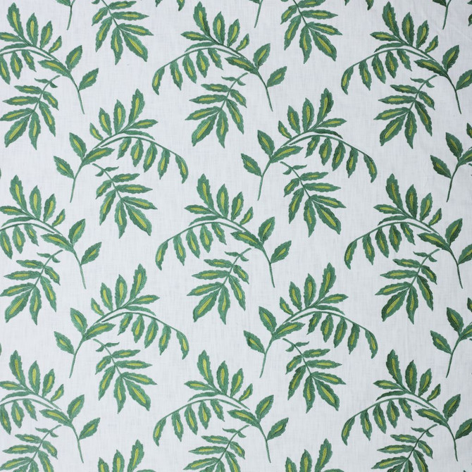 RM CoCo Fabric Falling Leaves Minthe