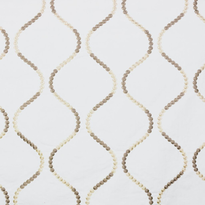 RM CoCo Fabric Button Trellis Sandstone