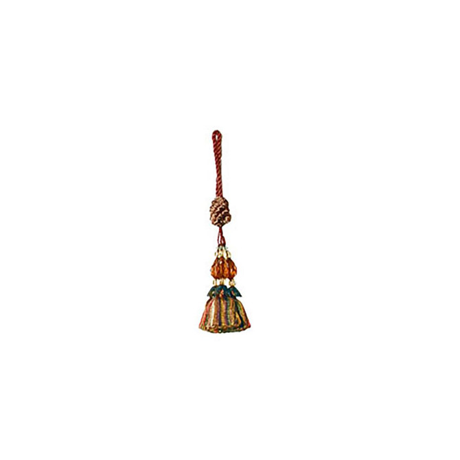 RM CoCo Fabric T1112 CUSH.TASSEL UMBER CUSHION TASSEL Crescendo See Sample 0 Horizontal: 00 0 - My Fabric Connection -