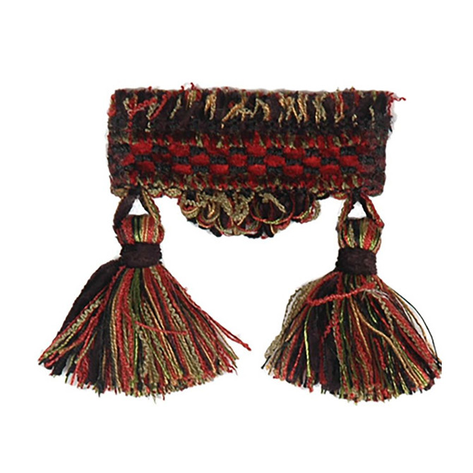 RM CoCo Fabric T1114 TASSEL FRINGE MIDNIGHT SUNSET TASSEL FR