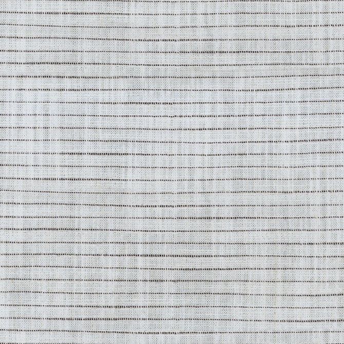 Performance+ Fabric LOWELL PINSTRIPE DOMINO 408520 - 100% Polyester China 51000 Horizontal: 0.5 and Vertical: 0 57 - My Fabric Connection -