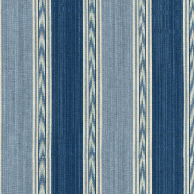 Waverly Fabric SPOTSWOOD STRIPE PORCELAIN 668743 - 100% COTTON N/A Horizontal: 0 and Vertical: 6.75 54 - My Fabric Connection -
