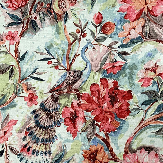 Magnolia Fabric Pavo Jewel - 100% Cotton India 10000 Horizontal: 27 and Vertical: 26.5 54" - My Fabric Connection -