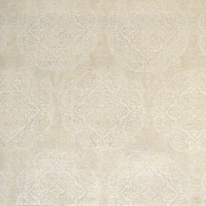 Magnolia Fabric Zarzar Platinum - 93Poly/7Linen India 17500 Horizontal: 13.75 and Vertical: 23 54" - My Fabric Connection -