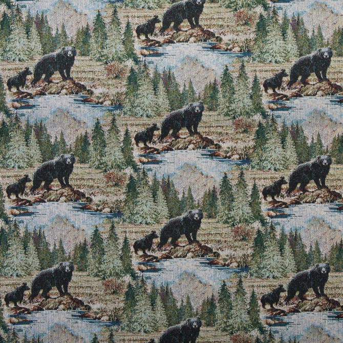 Charlotte Fabric 1019 Habitat Themes of Tapestry II 52% Cotton, 48% Polyester Canada Exceeds 100,000 Wyzenbeek Rubs (Heavy Duty) Horizontal: 18" x Vertical: 15" 54 Inches - My Fabric Connection -
