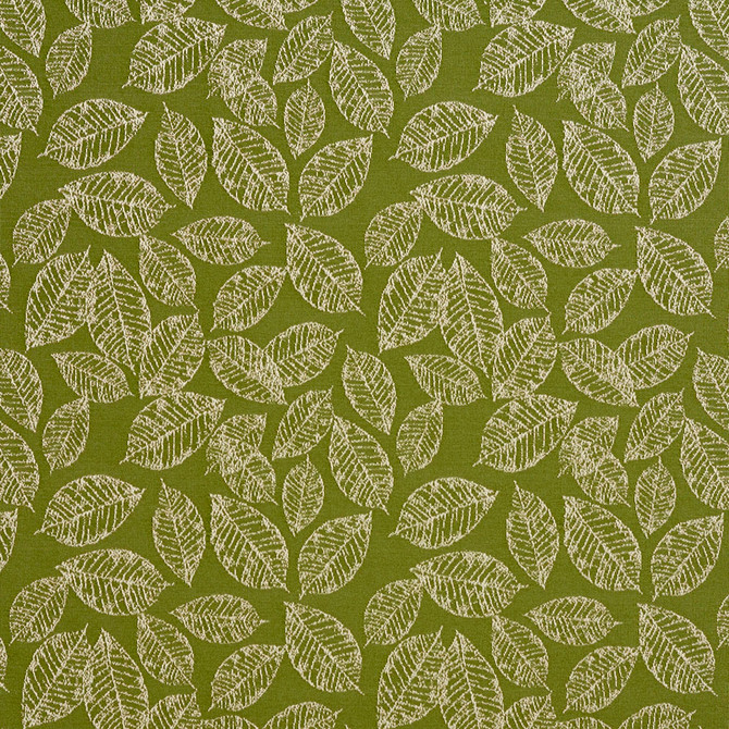 Charlotte Fabric 2622 Fern/Leaf Uptown Jacquards VI 100% Woven Polyester Asia Exceeds 70,000 Wyzenbeek Rubs (Heavy Duty) Horizontal: 7" x Vertical: 7.5" 54 Inches - My Fabric Connection -
