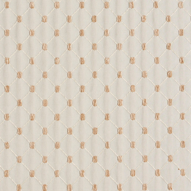 Charlotte Fabric 2647 Oyster/Diamond Uptown Jacquards VI 100% Woven Polyester Asia Exceeds 116,000 Wyzenbeek Rubs (Heavy Duty) </p><p>Repeat: Horizontal: 1.75" x Vertical: 1.5" 54 Inches - My Fabric Connection -