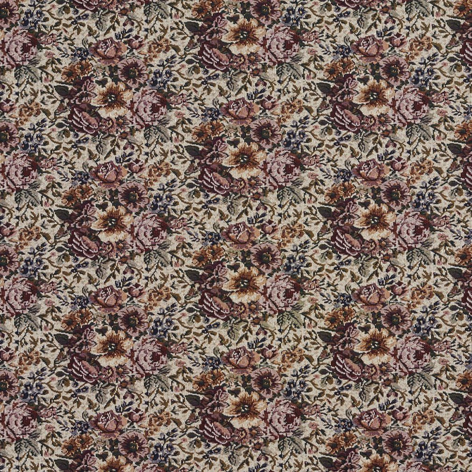 Charlotte Fabric 2960 Bouquet Tapestry Treasures III & Ring Book Page #77 39% Olefin, 32% Polyester, 29% Cotton Asia Exceeds 100,000 Wyzenbeek Rubs (Heavy Duty) </p><p>Repeat: Horizontal: 13.5" x Vertical: 7" 54 Inches - My Fabric Connection -