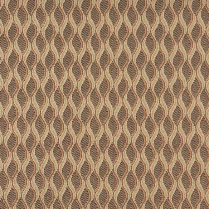 Charlotte Fabric 3551 Toast Decorative Durables XII 100% Woven Polyester Made In USA Exceeds 150,000 Wyzenbeek Rubs (Heavy Duty) Horizontal: 1.25" x Vertical: 2" 54 Inches - My Fabric Connection -