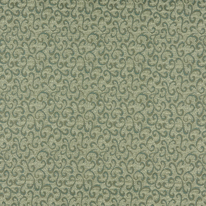 Charlotte Fabric 3808 Celadon Decorative Durables XI 72% Olefin, 28% Polyester Made In USA Exceeds 150,000 Wyzenbeek Rubs (Heavy Duty) </p><p>Repeat: Horizontal: 3.5" x Vertical: 4" 54 Inches - My Fabric Connection -