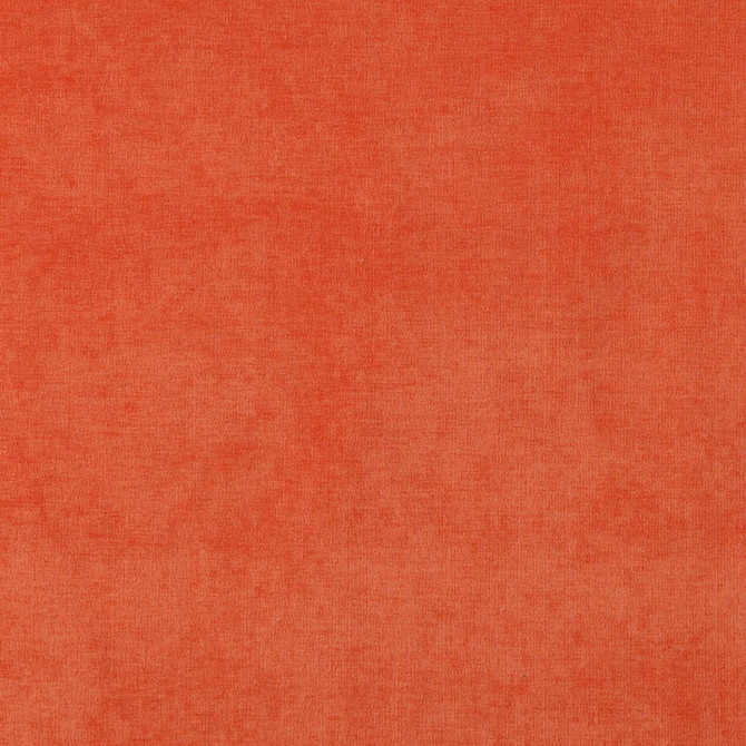 Charlotte Fabric 4238 Tangerine Elegance of Woven Velvet III 100% Woven Polyester Asia Exceeds 200,000 Wyzenbeek Rubs (Heavy Duty) No Repeat 54 Inches - My Fabric Connection -