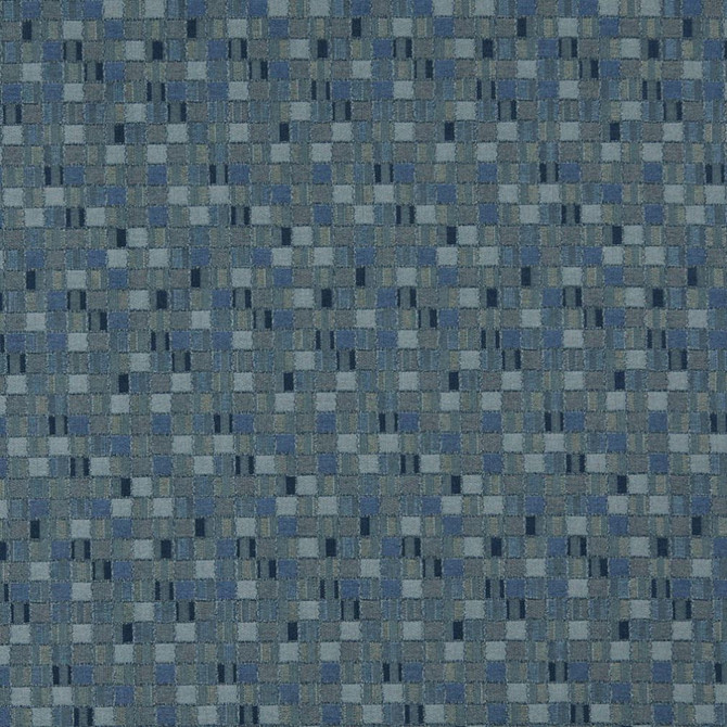Charlotte Fabric 5261 Denim Decorative Durables IX 100% Woven Polyester Made In USA Exceeds 100,000 Wyzenbeek Rubs (Heavy Duty) </p><p>Repeat: Horizontal: 4.5" x Vertical: 4.5" 54 Inches - My Fabric Connection -