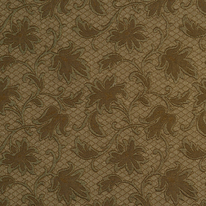 Charlotte Fabric 5507 Sage/Trellis Enchanted Gardens 75% Cotton, 25% Polyester Asia Exceeds 70,000 Wyzenbeek Rubs (Heavy Duty) Horizontal: 7.5" x Vertical: 7.0" 54 Inches - My Fabric Connection -
