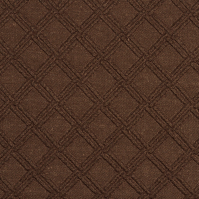 Charlotte Fabric 5552 Cocoa/Diamond Enchanted Gardens 75% Cotton, 25% Polyester Asia Exceeds 70,000 Wyzenbeek Rubs (Heavy Duty) Horizontal: 1.5" x Vertical: 1.5" 54 Inches - My Fabric Connection -