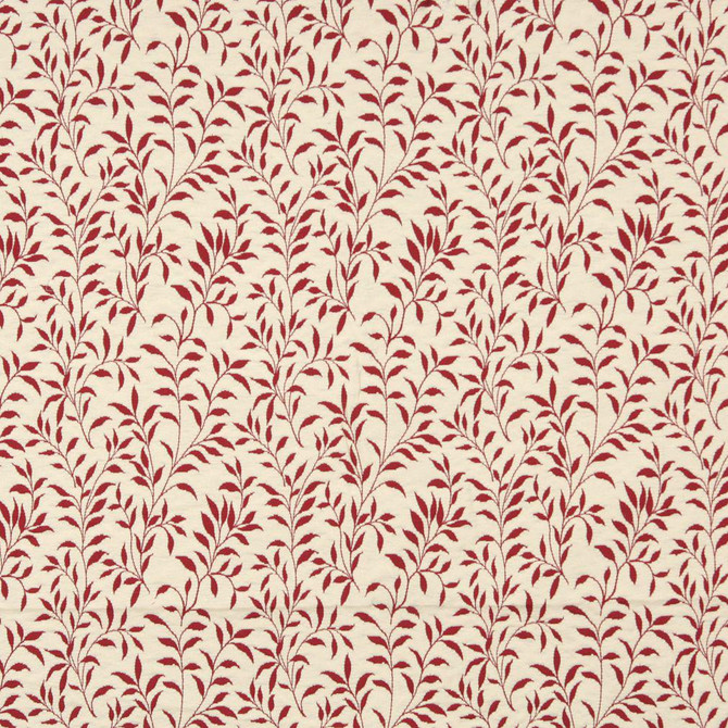 Charlotte Fabric 6415 Garnet Leaf Garden Collection & Ring Book Page #49 37% Cotton, 36% Rayon, 27% Polyester Asia Exceeds 70,000 Wyzenbeek Rubs (Heavy Duty) </p><p>Repeat: Horizontal: 7" x Vertical: 9" 54 Inches - My Fabric Connection -