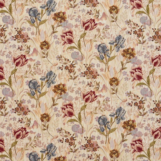 Charlotte Fabric 6432 Bouquet Ring Book Page #59 55% Polyester; 45% Cotton Canada Exceeds 130,000 Wyzenbeek Rubs (Heavy Duty) Horizontal: 26.0" x Vertical: 14.0" 54 Inches - My Fabric Connection -