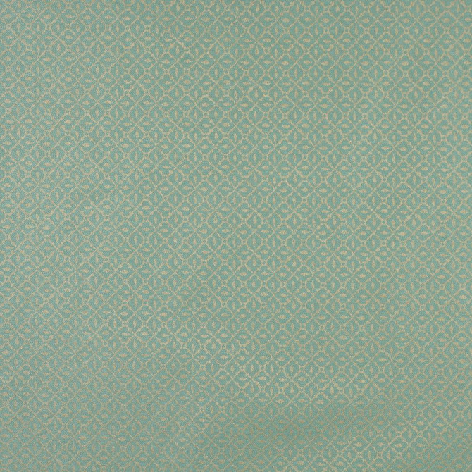 Charlotte Fabric 6608 Seafoam/Mosaic Outdoor/Indoor Oasis III 100% Woven Polyester Made In USA Exceeds 48,000 Wyzenbeek Rubs (Heavy Duty) Horizontal: 2.0" x Vertical: 1.0" 54 Inches - My Fabric Connection -