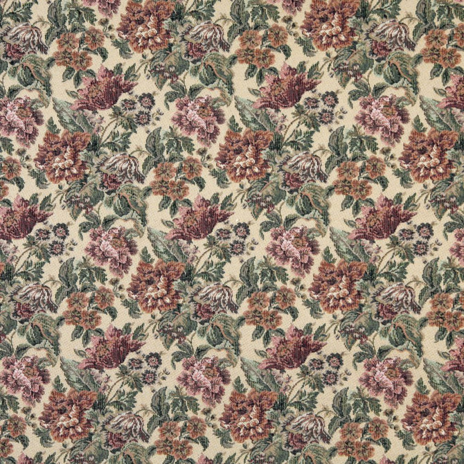 Charlotte Fabric 6671 Petal Tapestry Treasures III 36% Polyester, 32% Cotton, 32% Olefin Canada Exceeds 100,000 Wyzenbeek Rubs (Heavy Duty) </p><p>Repeat: Horizontal: 10" x Vertical: 13.5" 54 Inches - My Fabric Connection -