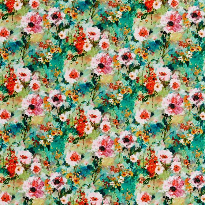Charlotte Fabric 20400-01 Prints 100% Polyester Asia Exceeds 100,000 Wyzenbeek Rubs (Heavy Duty) </p><p>Repeat: Horizontal: 18.5" x Vertical: 11" 54 Inches - My Fabric Connection -