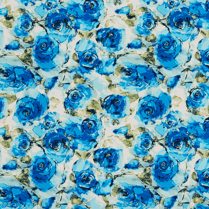 Charlotte Fabric 20480-02 Prints 100% Polyester Asia Exceeds 100,000 Wyzenbeek Rubs (Heavy Duty) Horizontal: 13.5" x Vertical: 13.5" 54 Inches - My Fabric Connection -