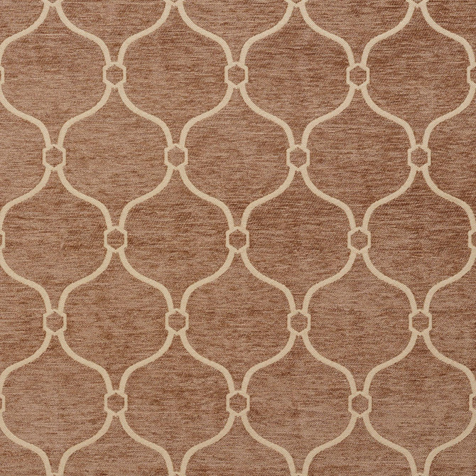 Charlotte Fabric 20830-07 Chenille Patterns 100% Woven Polyester Asia Exceeds 70,000 Wyzenbeek Rubs (Heavy Duty) Horizontal: 3.5" x Vertical: 5" 54 Inches - My Fabric Connection -