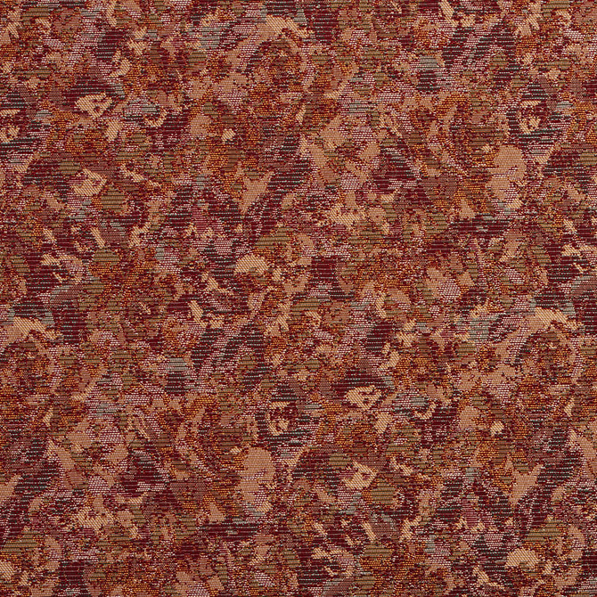 Charlotte Fabric 2731 Brick Durables II 100% Woven Polyester Made In USA Exceeds 100,000 Wyzenbeek Rubs (Heavy Duty) Horizontal: 14" x Vertical: 16.5" 54 Inches - My Fabric Connection -