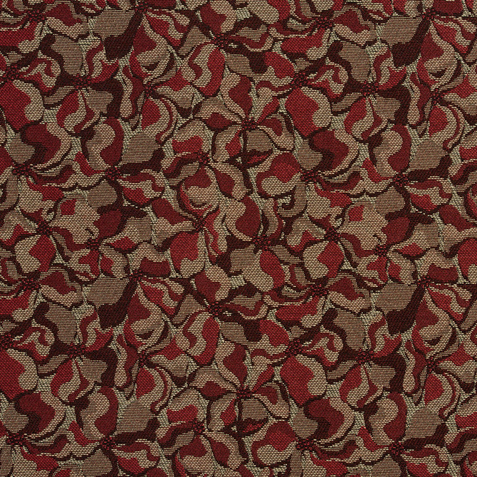 Charlotte Fabric 2798 Wine Durables II 100% Woven Polyester Made In USA Exceeds 100,000 Wyzenbeek Rubs (Heavy Duty) Horizontal: 7.25" x Vertical: 7" 54 Inches - My Fabric Connection -