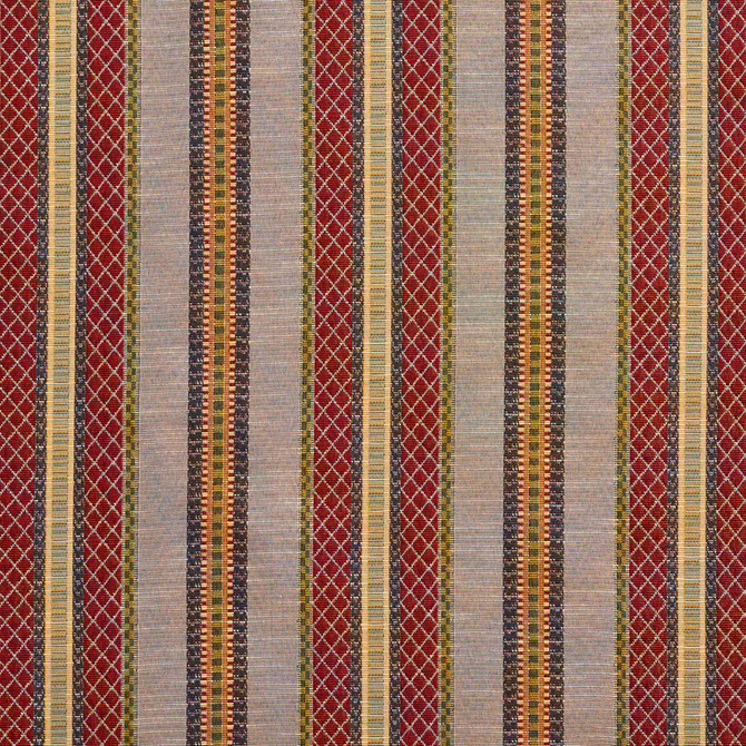 Charlotte Fabric 1986 Heather Stripe Tapestry Classics 70% Polyester, 30% Cotton Asia Exceeds 45,000 Wyzenbeek Rubs (Heavy Duty) Horizontal: 7.25" 54 Inches - My Fabric Connection -