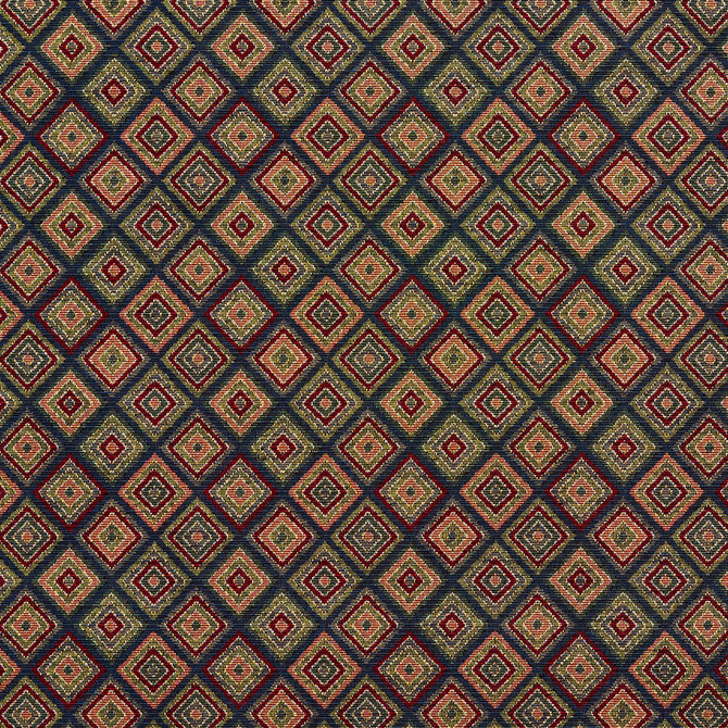 Charlotte Fabric 1991 Navy Tapestry Classics 70% Polyester, 30% Cotton Asia Exceeds 45,000 Wyzenbeek Rubs (Heavy Duty) </p><p>Repeat: Horizontal: 3.5" x Vertical: 3.5" 54 Inches - My Fabric Connection -