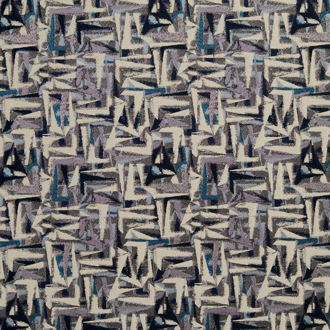Charlotte Fabric 8520 Sapphire/Abstract Contemporary Wovens 100% Woven Polyester Asia Exceeds 100,000 Wyzenbeek Rubs (Heavy Duty) </p><p>Repeat: Horizontal: 15" x Vertical: 15" 54 Inches - My Fabric Connection -